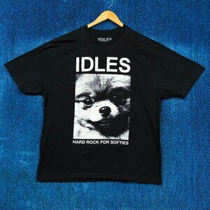Idles Hard Rock For Softies Rock T-Shirt Size XXL